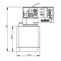 Deko-Light 3-fase contactdoosadapter D LINE, wit