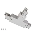 3-fase T-connector D LINE flexibel, grijs