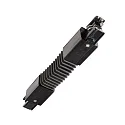 Accessories for 3-phase track system D LINE - flex coupler left-right, 220-240V AC / 50-60Hz, black