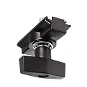 Deko-Light Accessories for 3-phase track system D LINE - mounting adapter for additional components, max. 10kg, black