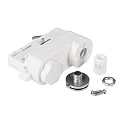 Deko-Light 3-fase hangende ophanging D LINE 3-PHASE met trekontlasting, wit