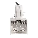 Deko-Light 3-fase hangende ophanging D LINE 3-PHASE met trekontlasting, wit