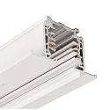 Deko-Light 3-phase recessed track D LINE/DALI 200CM, white