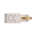 Deko-Light 1-phase feeder D ONE left, white