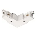 1-fase L-connector D ONE rechts, wit
