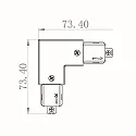 1-phase L-connector D ONE right