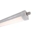 Deko-Light Outdoor LED ceiling luminaire TRI PROOF MOTION, IP65 IK08, with concealed HF sensor, 114.5cm, 24.5W 4000K 2500lm 120°