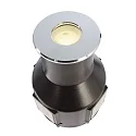 Deko-Light Vloerinbouwarmatuur ALZIRR II symmetrische straling IP67, zilver dimbaar