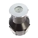 Deko-Light Vloerinbouwarmatuur ALZIRR II symmetrische straling IP67, zilver dimbaar
