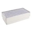 Vloerinbouwarmatuur TABIT 100x200 toegankelijk, schakelbaar IP67, grijs, transparant 