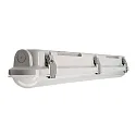 Armatuur voor vochtige ruimten TRI PROOF BASIC DALI 61CM / 18W 840 DALI aanstuurbaar, slagvast, schakelbaar IP65, grijs dimbaar