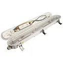 Deko-Light Armatuur voor vochtige ruimten TRI PROOF BASIC DALI 61CM / 18W 840 DALI aanstuurbaar, slagvast, schakelbaar IP65, grijs dimbaar