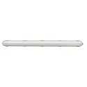 Deko-Light damp-proof luminaire TRI PROOF BASIC 121CM / 36W 840 ON-OFF impact resistant, switchable IP65, light grey 