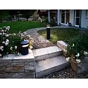 Deko-Light Lichtpaal FARO 25 met lensoptiek, bekabeld IP65, donkergrijs dimbaar