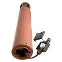 Deko-Light Lichtpaal FACADO II 650MM TONED rond E27 IP65, mat, roest dimbaar