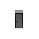 Deko-Light Wandarmatuur voor buitenshuis RILONGO BLEND up / down, hoekig, met Lamphouder E27 IP54, grafietgrijs