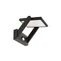 LED solar-Wall luminaire SOLAR PREMIUM I, IP54, incl. sensor + Akku, 1.6W 3200K 170lm, swivelling