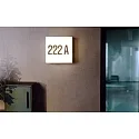 Deko-Light Wandarmatuur voor buitenshuis CASA met sensor, CCT Switch, schakelbaar IP54, wit 