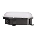 Deko-Light Armatuur voor vochtige ruimten SOTANO IP54 ovaal, CCT Switch, slagvast, schakelbaar, multipower IP54, zwart 