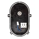 Deko-Light Armatuur voor vochtige ruimten SOTANO IP54 ovaal, CCT Switch, slagvast, schakelbaar, multipower IP54, zwart 
