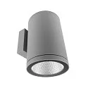 facade spotlight SHORELINE PRO ROUND 140 DOWN 1 flame, round, CCT Switch IP65, light grey dimmable