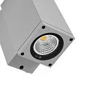 Deko-Light Gevelspot SHORELINE PRO LED SQUARE 70 DOWN 1-vlams, hoekig, CCT Switch IP65, lichtgrijs dimbaar