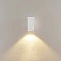 facade spotlight SHORELINE PRO LED SQUARE 70 DOWN 1 flame, square, CCT Switch IP65, light grey dimmable