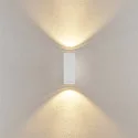 Deko-Light facade spotlight SHORELINE PRO LED SQUARE 70 UP&DOWN 2 flames, square, CCT Switch IP65, white dimmable