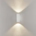 Deko-Light facade spotlight SHORELINE PRO LED SQUARE 70 UP&DOWN 2 flames, square, CCT Switch IP65, white dimmable