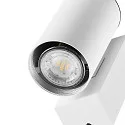 Deko-Light Gevelspot SHORELINE PRO GU10 ROUND 1-vlams, cilindrisch, met lamphouder GU10 IP65, wit
