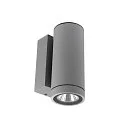 Gevelspot SHORELINE PRO ROUND 68 DOWN 1-vlams, rond, CCT Switch IP65, lichtgrijs dimbaar