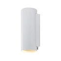 Wandarmatuur voor buitenshuis CAN OUTDOOR UP & DOWN up down, 2-vlams, cilindrisch, stijf GU10 IP65, wit