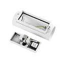Wandarmatuur voor buitenshuis CAN OUTDOOR UP & DOWN up down, 2-vlams, cilindrisch, stijf GU10 IP65, wit
