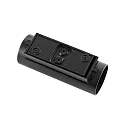 Deko-Light Wandarmatuur voor buitenshuis CAN OUTDOOR UP & DOWN up down, 2-vlams, cilindrisch, stijf GU10 IP65, zwart