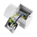 Deko-Light Gevelspot ACHERNAR DOWN 1-vlams, cilindrisch, met lamphouder GU10 IP65, wit