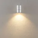 Deko-Light Gevelspot ACHERNAR DOWN 1-vlams, cilindrisch, met lamphouder GU10 IP65, wit