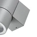 Deko-Light facade spotlight ACHERNAR DOWN 1 flame, cylindrical, with lamp socket GU10 IP65, light grey