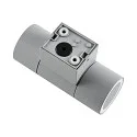 Deko-Light Gevelspot ACHERNAR UP & DOWN 2-vlams, cilindrisch, met lamphouder GU10 IP65, lichtgrijs