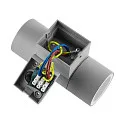 Deko-Light Gevelspot ACHERNAR UP & DOWN 2-vlams, cilindrisch, met lamphouder GU10 IP65, lichtgrijs