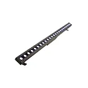 Wallwasher CAPH LED asymmetrische straling IP65, donkergrijs, helder, transparant dimbaar