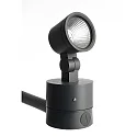 Buitenspot COLT 8W COB instelbaar IP65, donkergrijs dimbaar