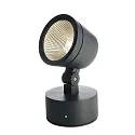Deko-Light Buitenspot COLT 15W COB instelbaar IP65, donkergrijs dimbaar