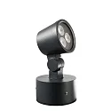 Buitenspot COLT 8W COB RGBW RGBW, instelbaar IP65, donkergrijs dimbaar