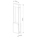 Deko-Light Staande armatuur voor buiten CHERTAN IP54, donkergrijs