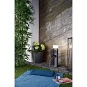Socket tower 2-fold, IP44, 220-240V AC / 50-60Hz, die-cast aluminum, with LED lighting, 4.8W 3000K 150lm