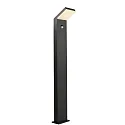 Staande armatuur voor buiten TUCANAE MOTION met bewegingsmelder IP54, donkergrijs 