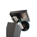 Deko-Light bollard lamp LERNA 1000 down, CCT Switch IP65, dark grey 