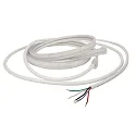 Volledig gesiliconiseerde ledstrip SAUNA COB 105° RGBW 4 Kanaal, temperatuurbestendig wit