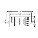 CASAMBI Bluetooth stuurapparaat CASAMBI CBU PWM4 SELV, wit