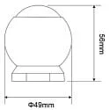 Deko-Light Bewegingsmelder RF-SMART, wit